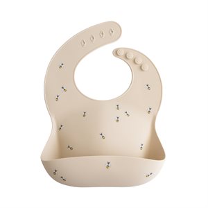 Mushie Silicone Bib - Bees